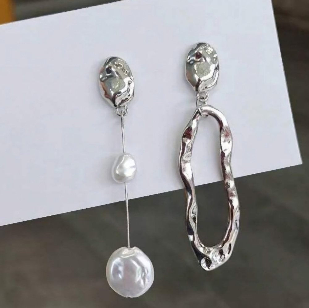 ‼️NEW IN‼️Silver Pearl Drop Earrings+Gift Box 🎁